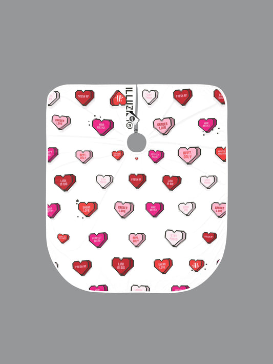 8-Bit Candy Hearts PRO Cape