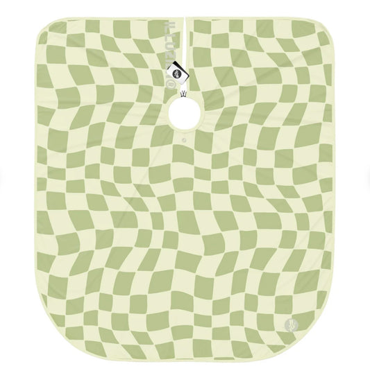 Illuzien Avocado Melted Checker PRO Cape