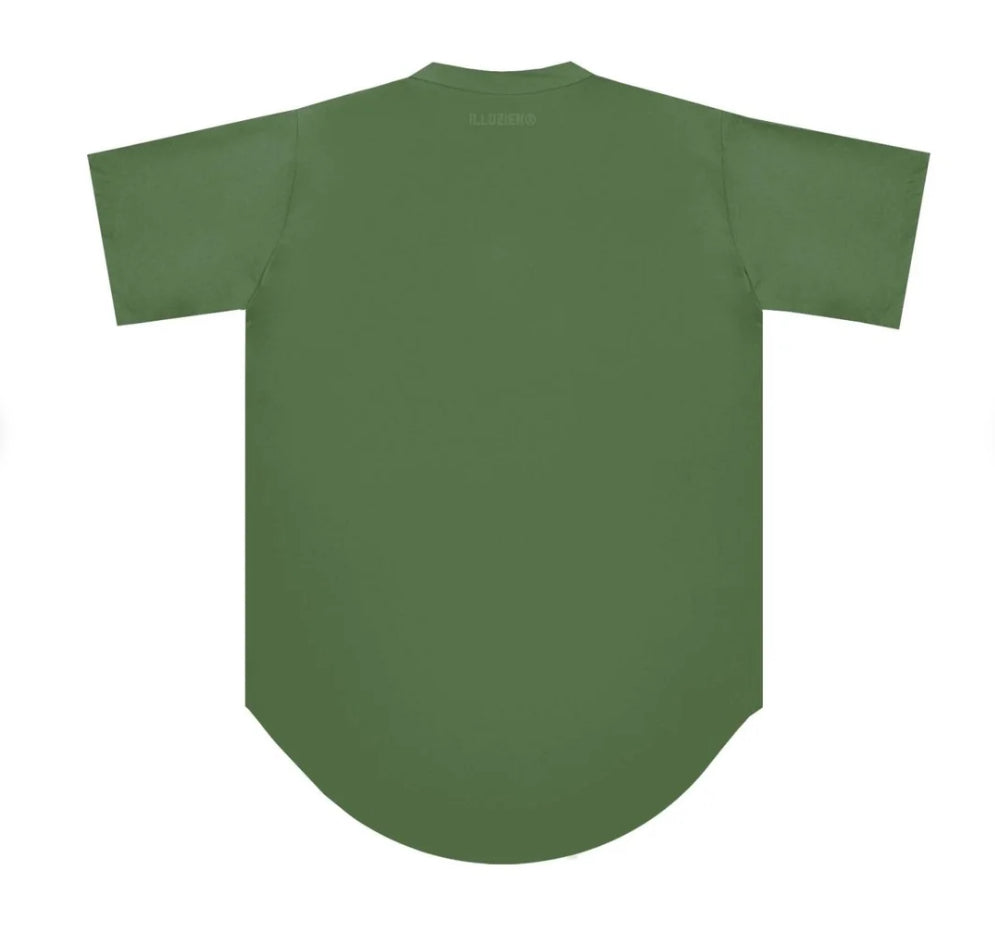 Illuzien Moss Scoop Bottom Barber Smock