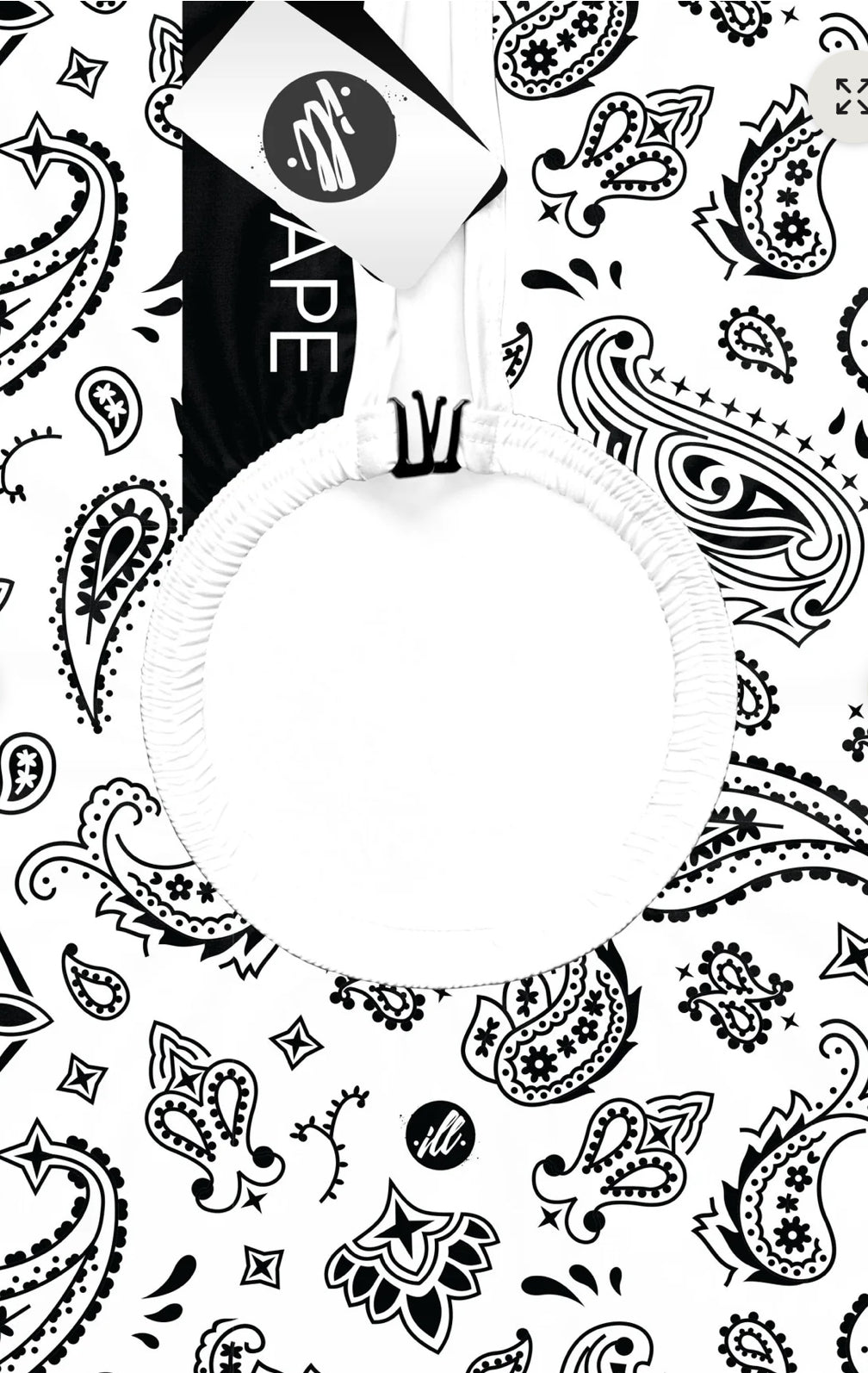 Illuzien White Bandana PRO Cape
