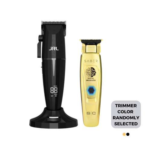 Black GoldOnyx Clipper + Saber Trimmer Combo (PREORDER)
