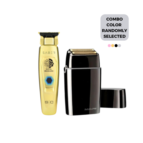 Black Gold Gold Rose Gold +2Saber Trimmer + FX02 Shaver Combo (PREORDER)