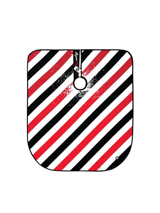Red XL Pole Stripe PRO Cape
